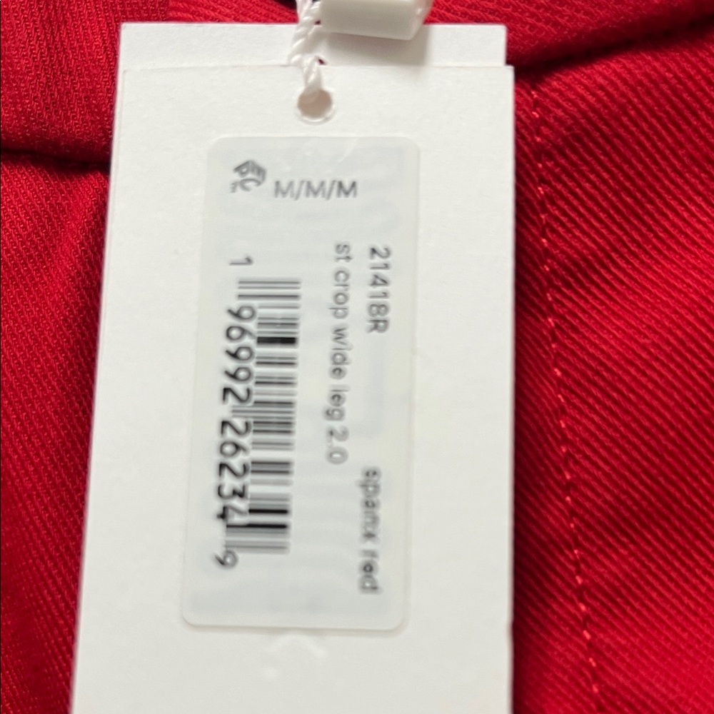 SPANX Red Button-Front Top